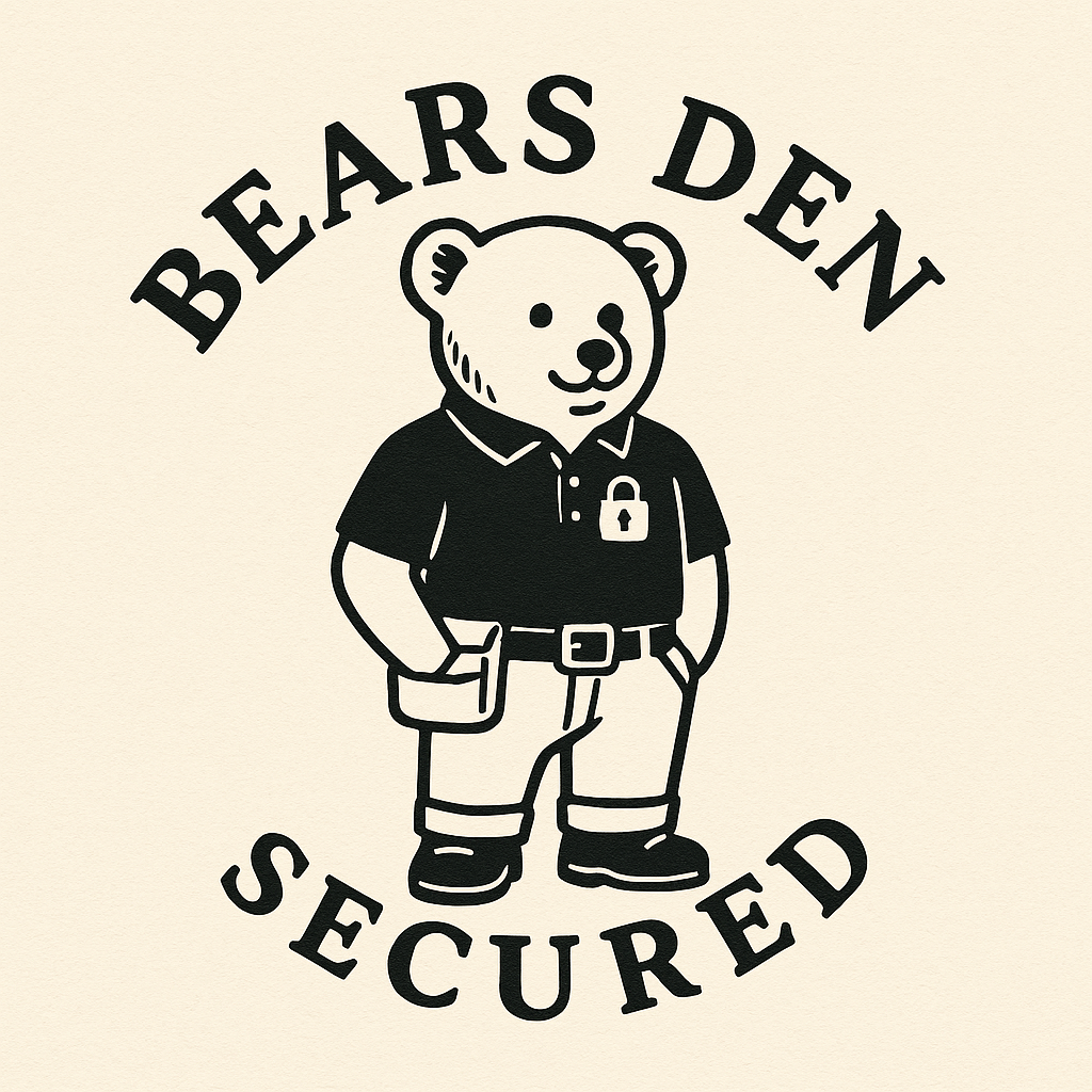 Bears Den Secured Logo